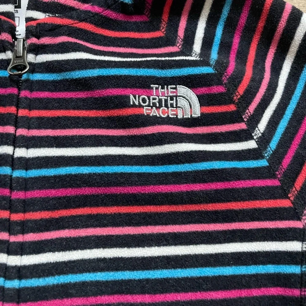 The North Face Multicolor Fleece Striped Jacket